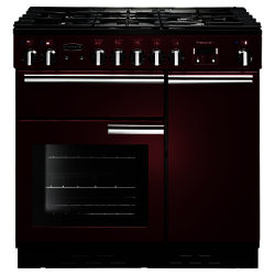 Rangemaster Professional+ 90 Gas Range Cooker Cranberry